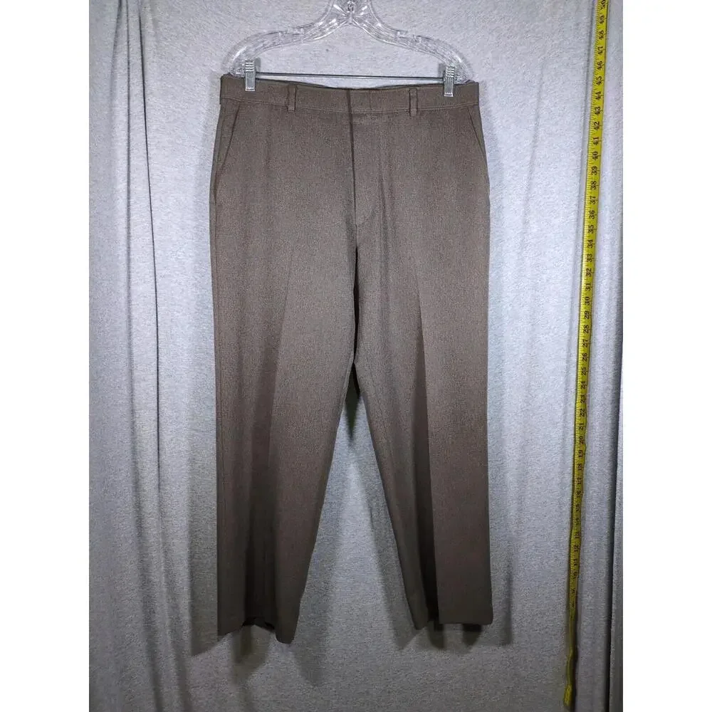 Levis Dress Pants Mens 35 X 27 (Actual) Made in USA Vintage Action Slacks